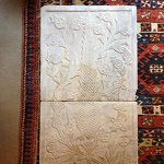 Marble bas relief 